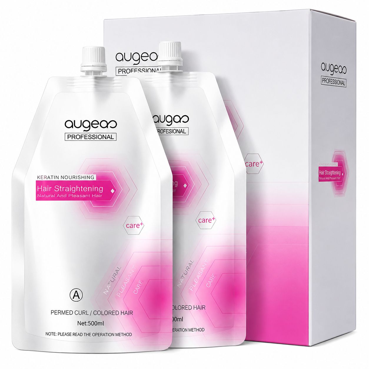 AUGEO Professional Hair Straightening Treatment